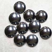 12MM ROUND CABOCHON HEMATITE(10PCS/BAG)